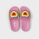 Girls Rainbow loving Heart antislip Beach / Pool / Shower Room EVA Slide Sandals