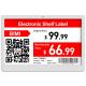 Supermarket Bimi E-ink Display Tag Windows OS Not Touch Screen Electronic Shelf Label