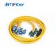 OEM Singlemode Fiber Optic Cable With ISO9001 ROHS Certification