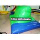 Green And Blue Inflatable Water Toys PVC Inflatable Side Horse For Water Parks