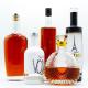 Super Flint Glass Material 1000ml Screen Printing Glass Bottle for Vodka Gin Whiskey