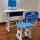 School Kindergarten Desk And Chair Set Home Kids Study Plastic 60x40cm