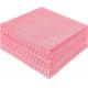 ISO Reusable Non Woven Cloths Handy Wipes Dish Towels Diamond Pattern