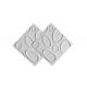 Home Decorative Modern 3D Wall Panels PVC For Home Interior