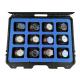 Lightweight Watch Storage Custom Tool Box Easy Carrier 18 Slot Watch Box High Security
