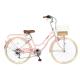 Aluminium Alloy Women'S 26 Inch Cruiser Bike Pink City Bike 1 Speed