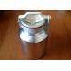 Lockable Lid Equipped 3 Gallon Stainless Steel Milk Can with High Sealing Rubber Ring