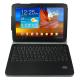Leather Case with Detachable Bluetooth Keyboard for Samsung Galaxy Tab 10.1