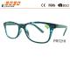 Fashionable reading glasses,power range +1.0 to +4.00,made of plasticv