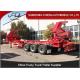 2 / 3 / 4 Axle Side Loader Trailer 37 Tons Lifting Capacity Mechanical Suspension
