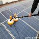 7.5m Max Unfold Size Auto Solar Panel Cleaner with Customization and Lithium Battery