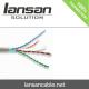 BC/CCA Conductor UTP 23AWG Cat6 Lan Cable 7.80mm Jacket