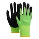 15 Gauge HPPE Blend A4 Protective Work Gloves With Touchscreen And Sandy Foam Nitrile Grip