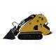 Mini Skid Steer Loader 2-3 Ft Max Digging Depth, 20-25 Hp Horsepower with Pneumatic or Solid Tire Type