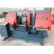 Heavy Duty CNC Metal Bandsaw Machine Hand Saw Belt Tighten Style With Stable Descending Speed