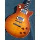 Tiger flame 1959 R9 LP standard electric guitar piece by piece neck body, Tune-o-Matic bridge, FRET binding free deliver
