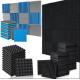 Modern Design High Density Triangular Groove Acoustic Foam Panels for Sound Insulation