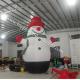 Big inflatable snowman