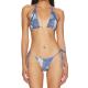 Bikini Style Blue Color Swimming Suits For Beach For Swimming Sexy Backless In Stock Durable Moisture Permeable