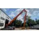 Doosan DX500 excavator 30m high reach demolition arm with Q690 steel material for building demolish and removal