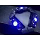 RGBW Cool White Led Beam Lights Clear Pattern With LED Pulse And Strobe Effect