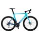 Hydraulic Disc Brake Kootu Road Bike , Black blue 22 Speed Road Bike