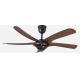 52 Inch High Airflow Quiet Ceiling Fan 5 ABS Blades For Office