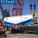 TITAN 30/35cbm Wheat flour silo bulk cement tanker manufacturers