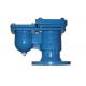 Cast Ductile Iron Water Valve Double Function Air Release Valve With Flange Ends