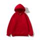 FODARLLOY Fashion Vintage Hoodie OEM Streetwear Essentials Oversize Unisex Pull Coat Men's Hoodies Pullover Red