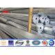 35FT 127-248mm Tubular Steel Poles 2.75 / 3mm Thick Hot Dip Galvanized