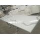 Solid Surface Calacatta Quartz Slab Countertops With White Vein OEM / ODM Avaliable