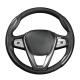 5 Colors Leather Carbon Steering Wheel Covers for BMW 2 3 4 5 6 7 8 Series i4 X3 X4 X5 X6 X7 Z4 2016-2024