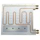 450W Stamped Cold Plate Heat Sink With Copper Tubes For CPU Water Cooling