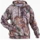 Fleece Fabric Camouflage Pullover Jacket , Mens Camo Sweatshirt For Hunting