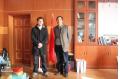 Vice  President  Prof.  Dong  Faqin  met  Exchange  Student  from  UALR