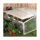 Natural Silver Aluminium Cold Frame Mini Greenhouse 0.9mm 1.0mm