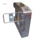 Pedetrian Security Swing Arm Barrier Gate Electric DC Brush Motor With RFID Reader