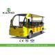 Eco Friendly 14 Seater Electric Sightseeing Bus , Battery Powered Public Transport Bus