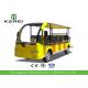72V Dc Motor Electric Sightseeing Car Tourist Bus With 14 Seats For Campus /