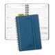 Night Blue 2023 Weekly Planner , Spiral Daily Weekly Planner FSC Paper Monochrome Pages