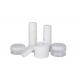 White PP PET 80ml 100ml 120ml 150ml Lotion Bottle PETG 60g 100g Cream Jar Cosmetic Personal Care Set