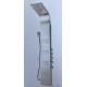 Wall Mounted Stainless Steel Shower Panel , Sliver Color Rain Shower Column