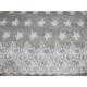 Cotton Eyelash Trim Embroidery Lace Fabric For Curtain And Clothing