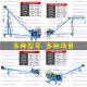 500kg Small Mobile Jib Crane 100m Height for Load Building Materials