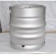Silver Slim 20L Small Beer Kegs Stainless Steel Logo Available