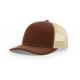 Curved Visor Plain Mesh Back Snapback Hats 7cm Cotton Visor Plastic Closure