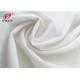 White 36G 40D Nylon Spandex Swimming Fabric , Polyamide Elastane Fabric For Garment