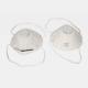 White Non Woven Dressing Dust - Proof Surgical Face Mask With EN149, FFP1, FFP2 WL6009