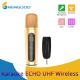 Uhf Wireless Echo Microphone Singing Best Karaoke Handheld Microphone MIC For Mini Amplifier Speaker From China Shenzhen